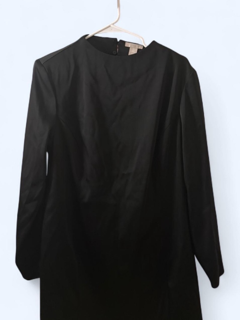 H&M Black Long-Sleeve Dress